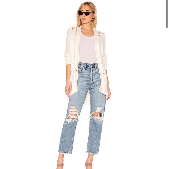 NWOT WILDFOX Open Knit Oversized Backyard Cardigan - Picture 5 of 11